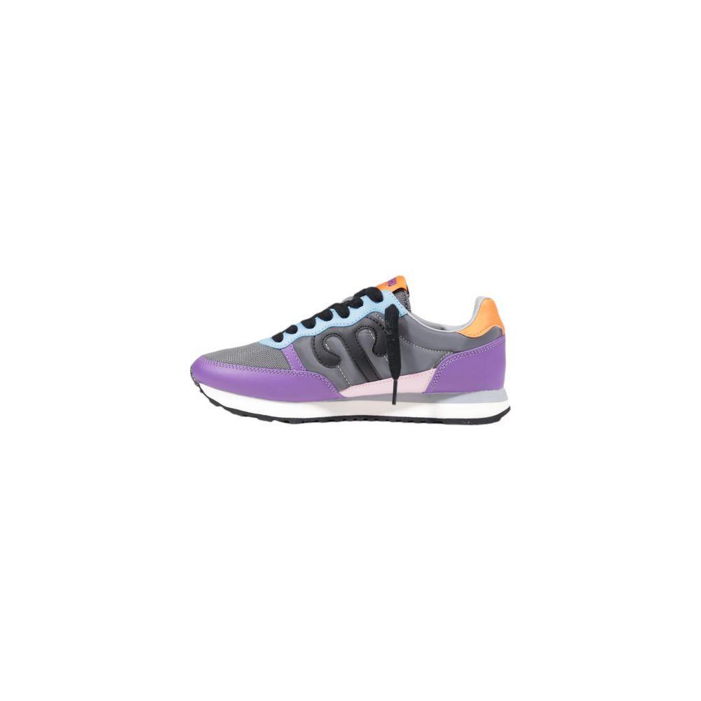 Wushu Purple Suede Leather Sneaker WU-15723200151-EU38/US8
