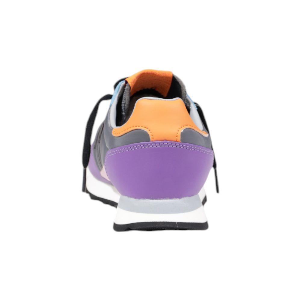Wushu Purple Suede Leather Sneaker WU-15723200151-EU38/US8